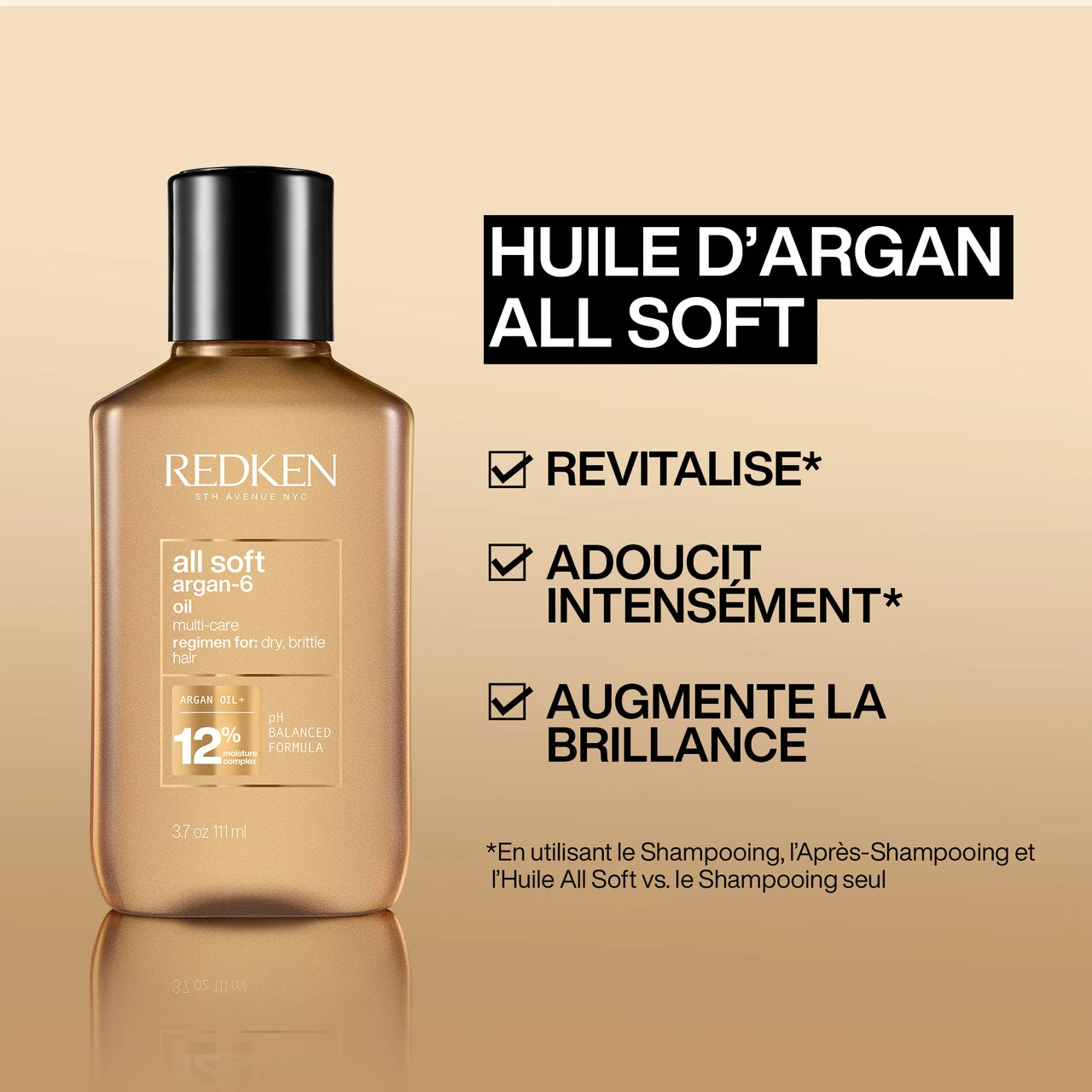 Huile D'Argan All Soft Redken 90ml â Image 2