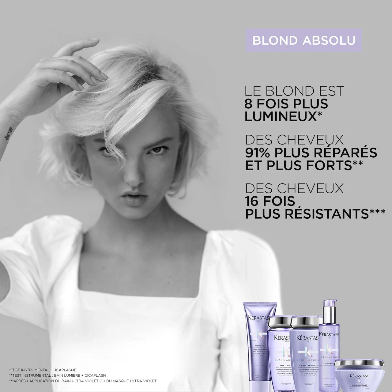 Bain Ultra-Violet Blond Absolu Kérastase 250ml – Image 7
