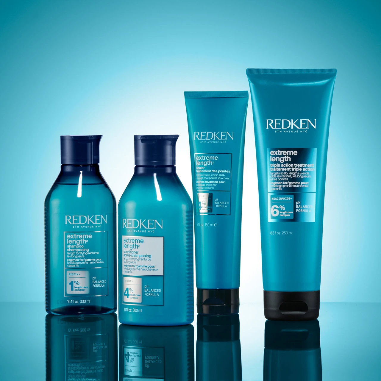 Shampooing Extreme Length Redken 1000ml â Image 4