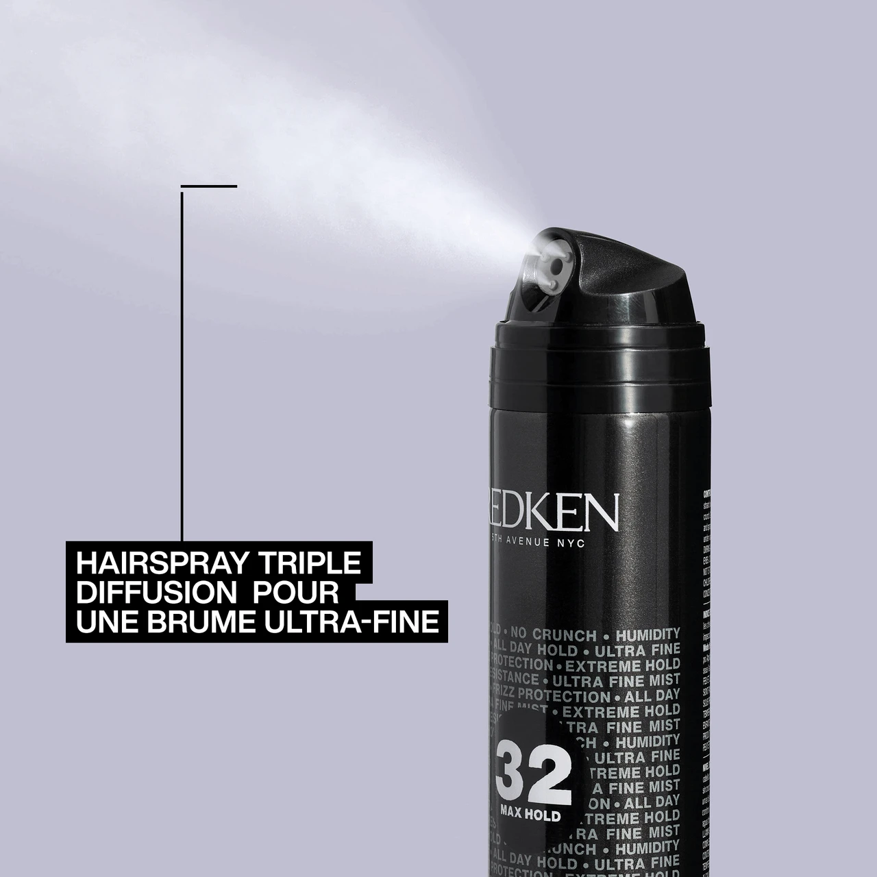 Max Hold Hairspray 32 Redken 300ml â Image 5