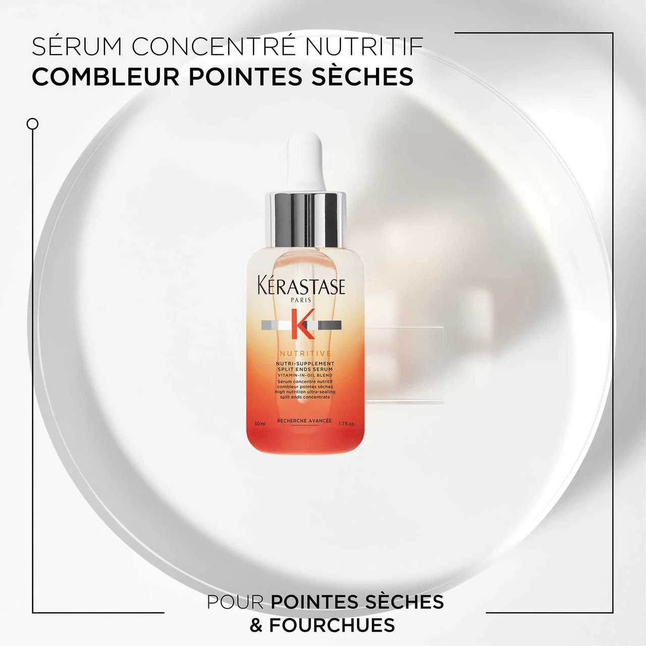 Sérum Concentré Pointes Sèches Nutritive Kérastase 50ml – Image 2