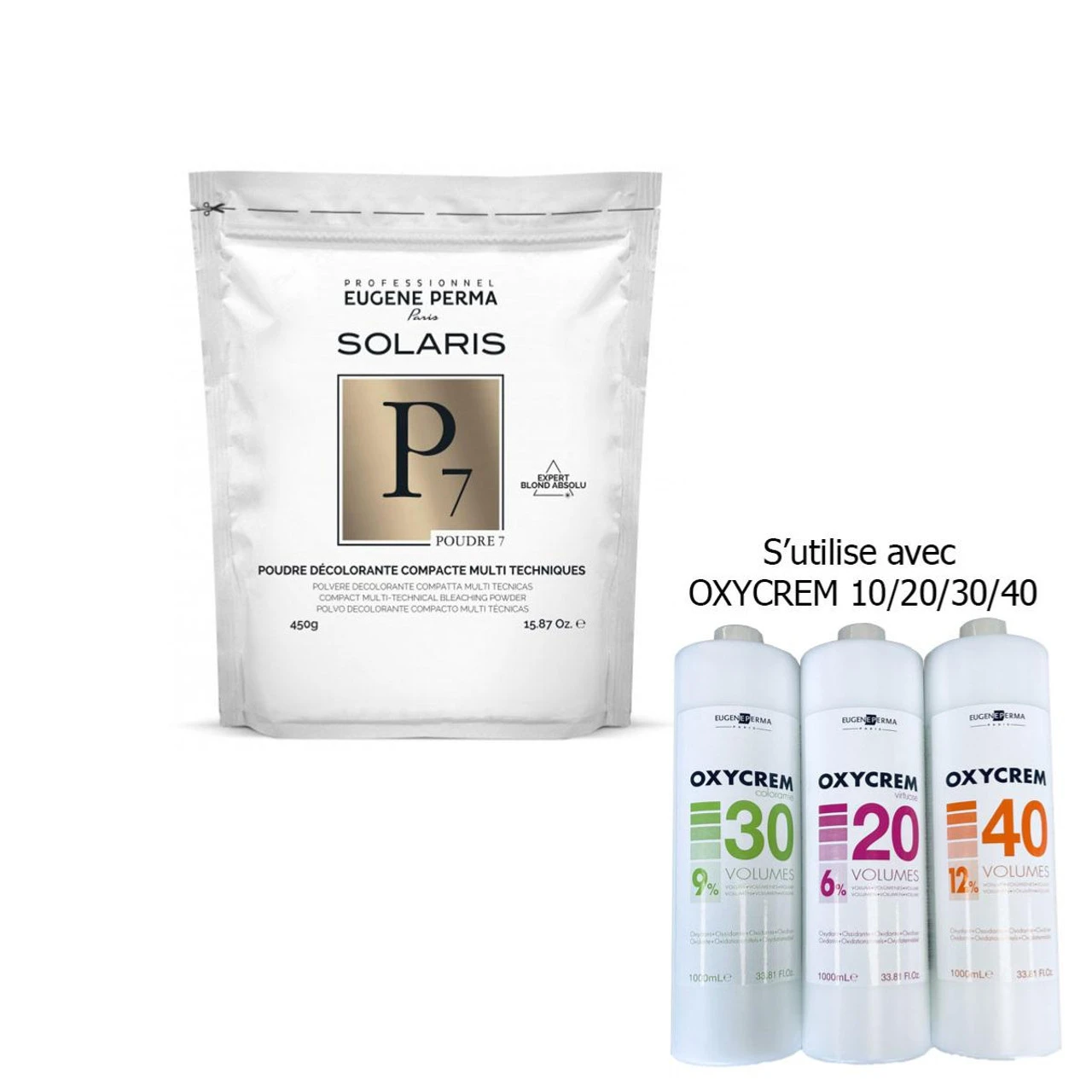 Poudre Décolorante Solaris P7 Eugène Perma 450g – Image 2