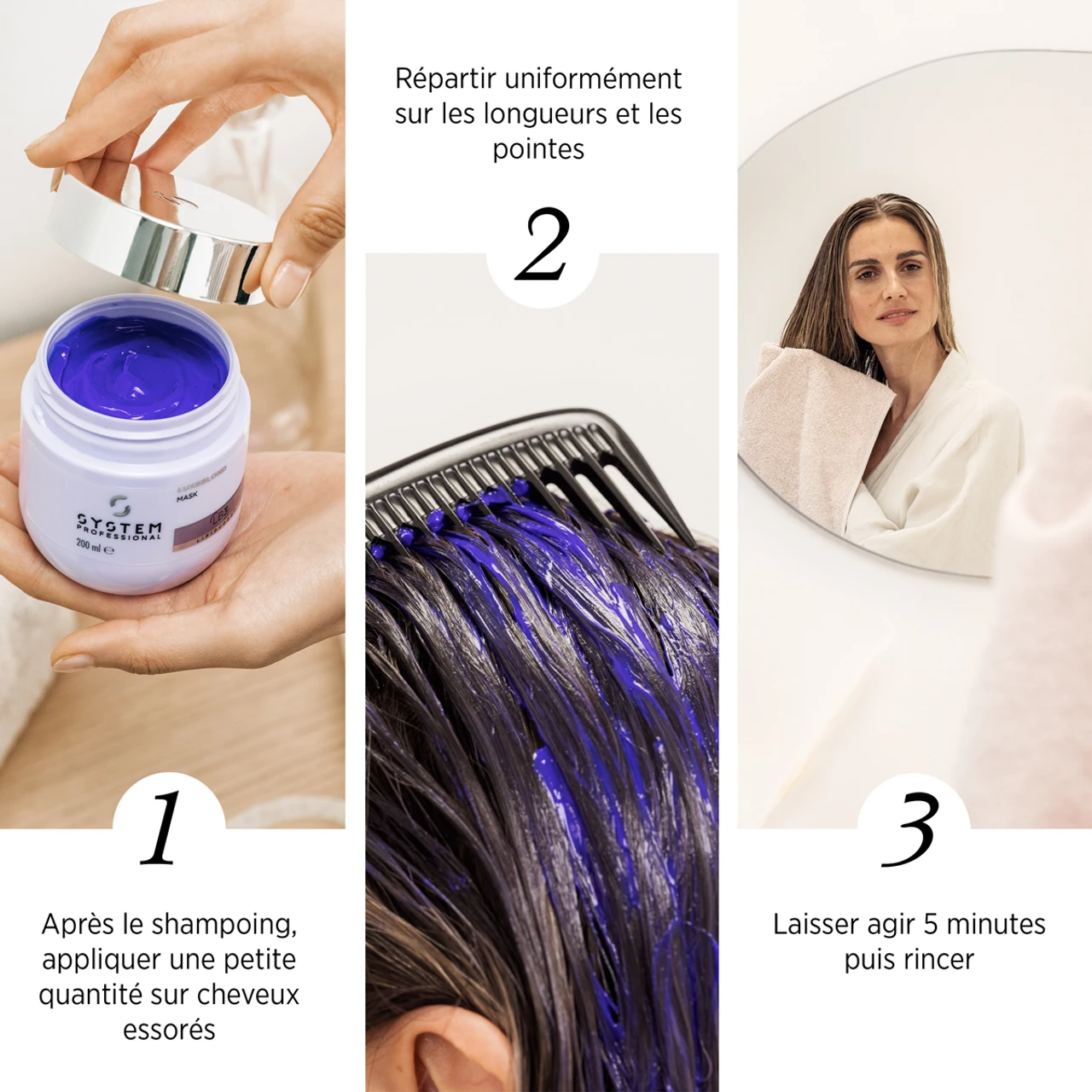 Masque LuxeBlond System Professional 200ml – Image 3