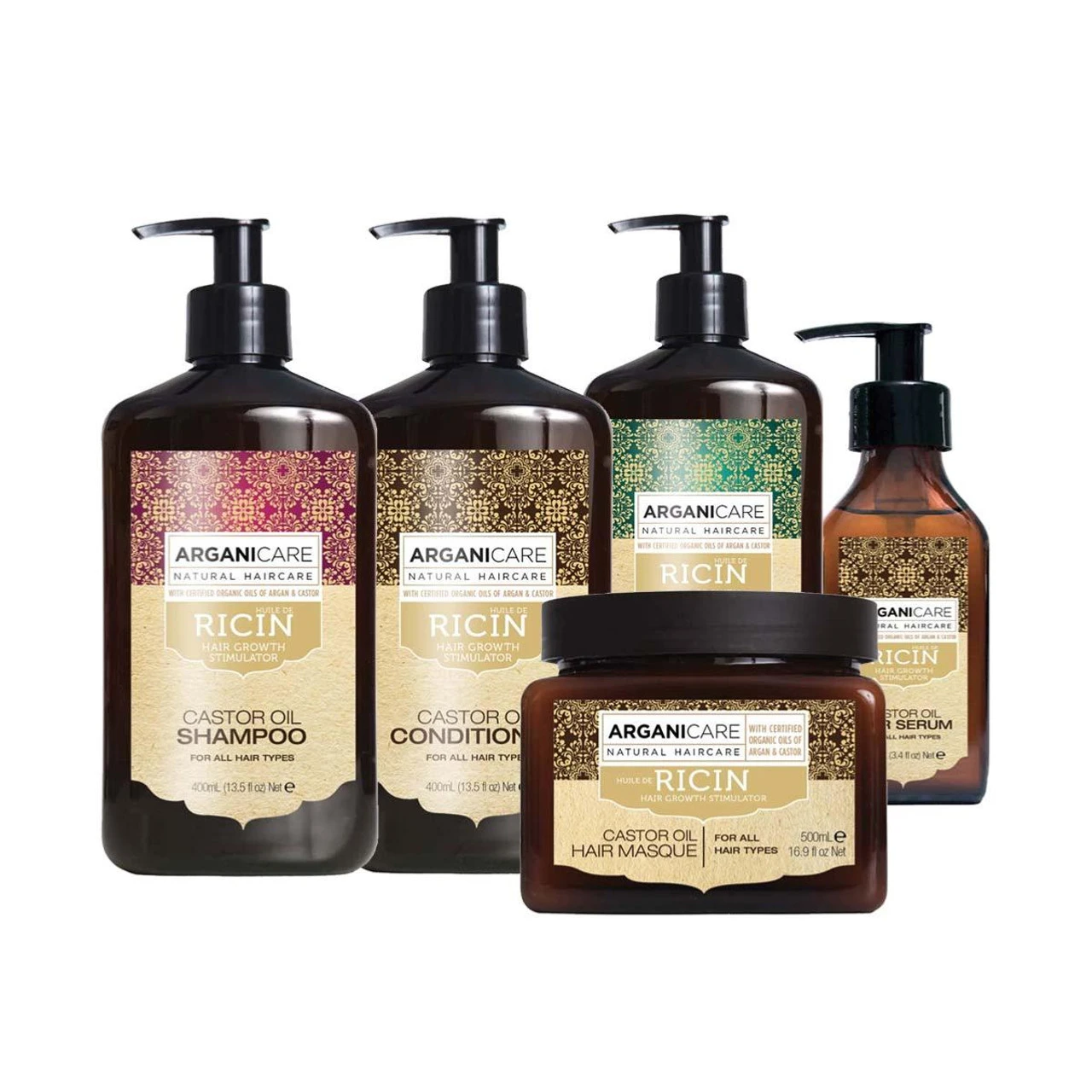 Rituel Ricin Tous Types De Cheveux Arganicare