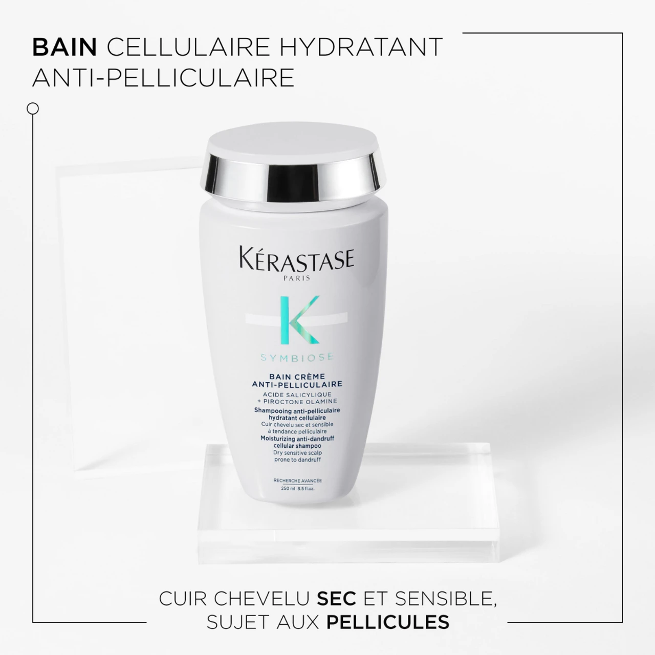 Bain Crème Anti-Pelliculaire Symbiose Kérastase 250ml – Image 3
