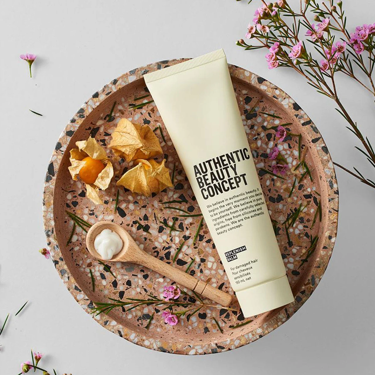 Crème Réparatrice Cheveux Sensibilisés Authentic Beauty Concept 150ml – Image 2