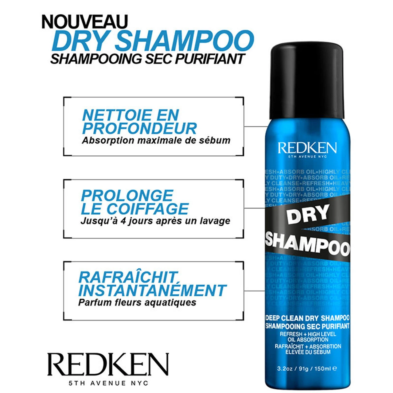 Shampoing Sec Purifiant Redken 150ml – Image 2