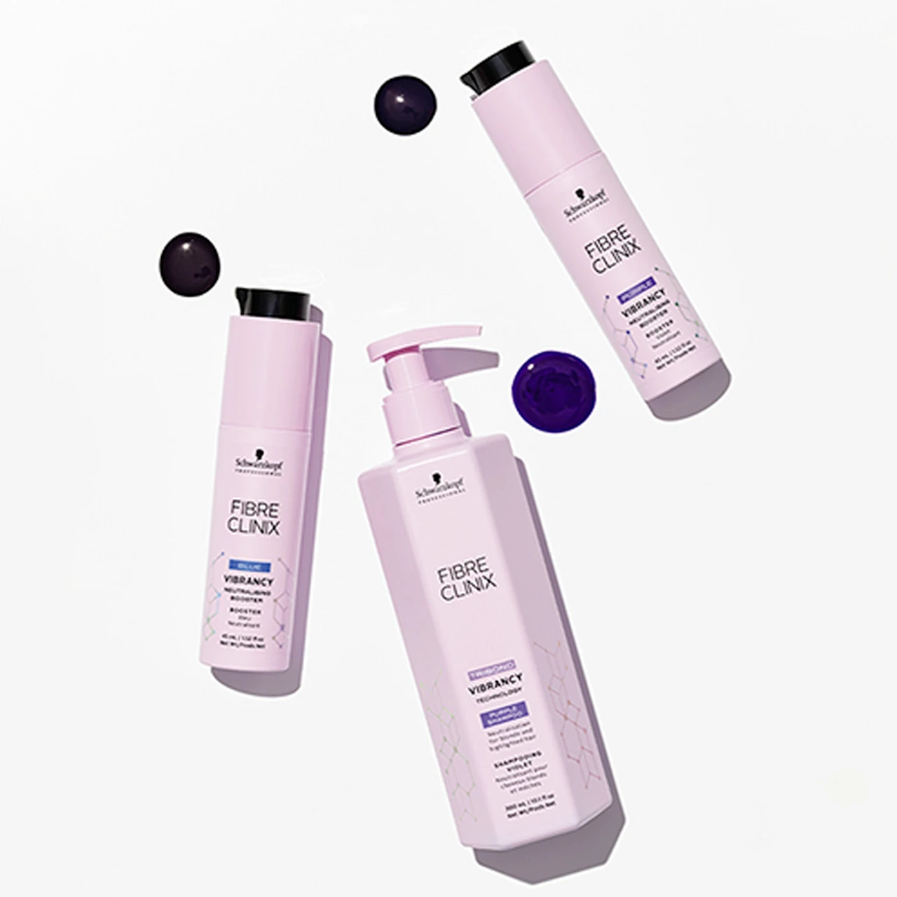 Shampoing Violet Neutralisant Fibre Clinix 300ml â Image 3