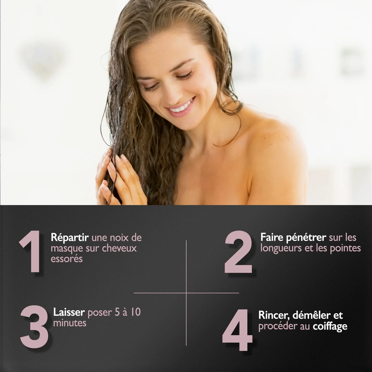 Masque Keratin Glow Essentiel Eugène Perma 500ml – Image 3