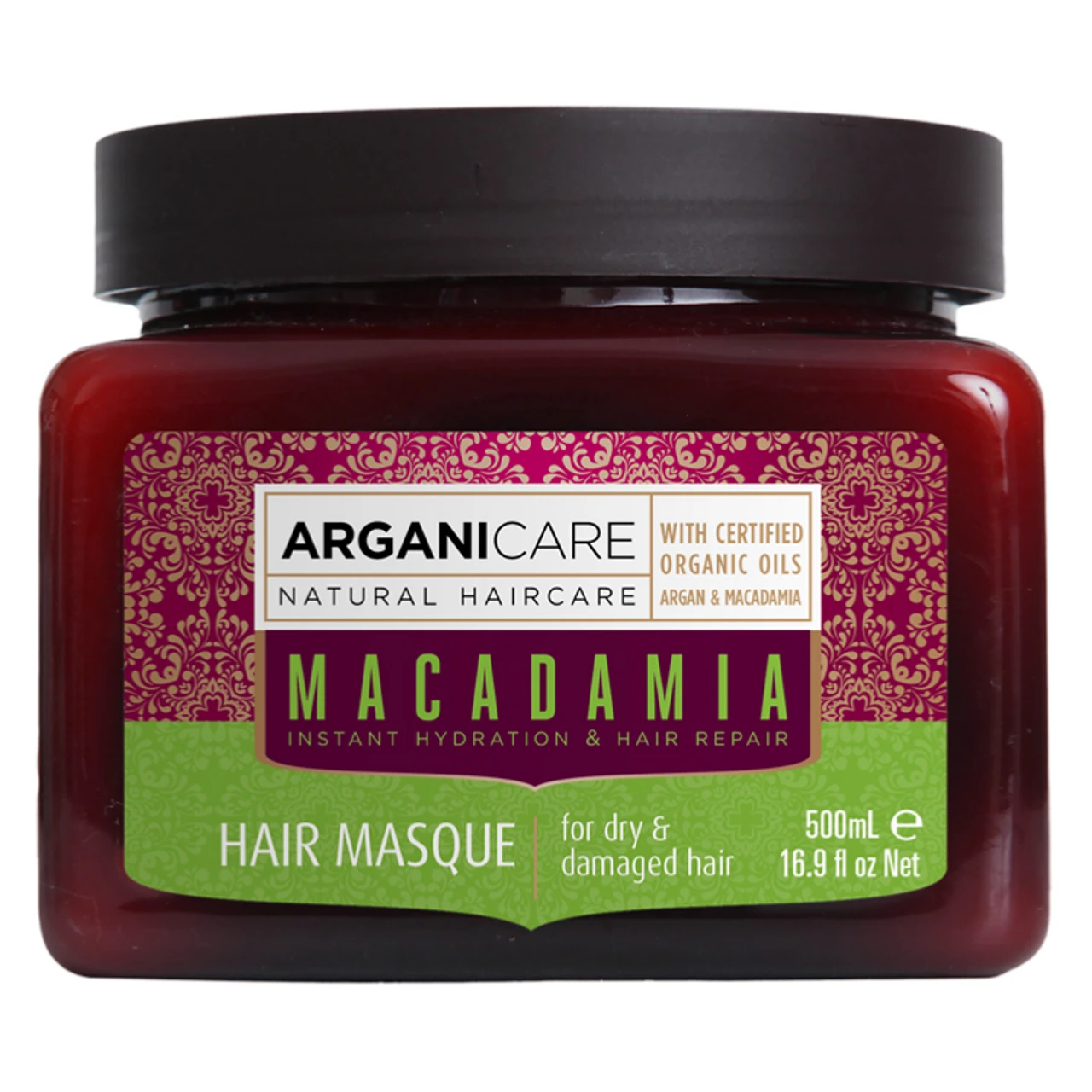 Masque Macadamia Arganicare 500ml