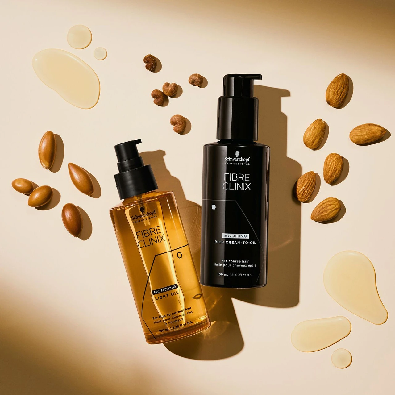 Crème-Huile Réparatrice Pour Cheveux Epais Fibre Clinix Schwarzkopf 100 Ml – Image 3