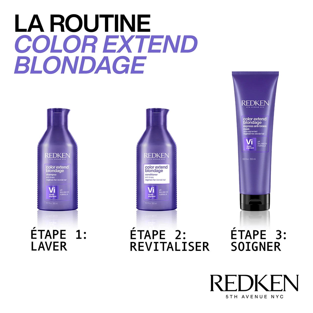Shampooing Color Extend Blondage Redken 1000ml – Image 5