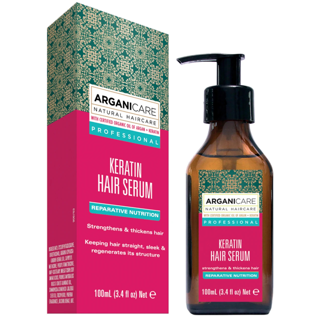 Sérum Keratin Arganicare 100ml
